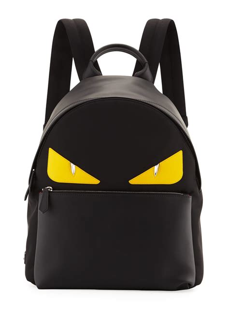 fendi backpack white eyes|fendi clothing for women.